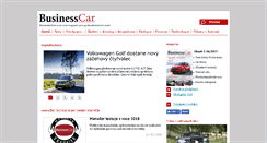 Desktop Screenshot of business-car.cz