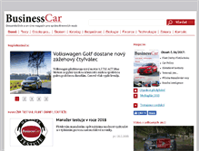Tablet Screenshot of business-car.cz